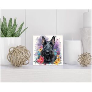 Tegel 15x15 cm Schotse Terriër