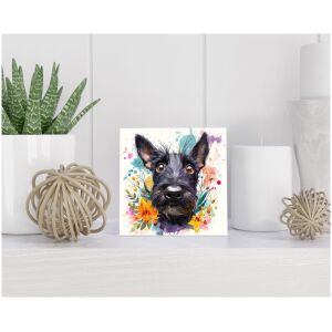 Tegel 15x15 cm Schotse Terriër