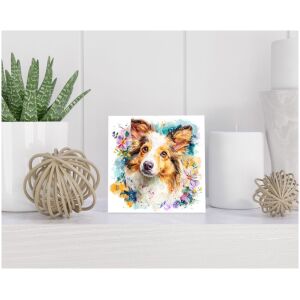 Tegel 15x15 cm Shetland Sheepdog