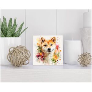 Tegel 15x15 cm Shiba Inu