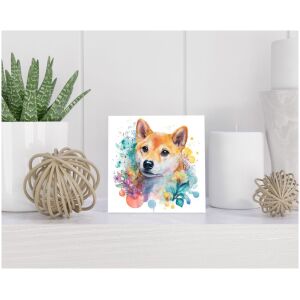 Tegel 15x15 cm Shiba Inu