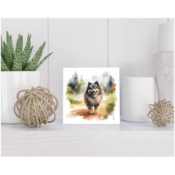 Tegel 15x15 cm Finse Lappenhond