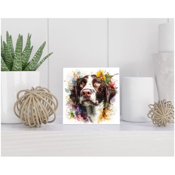 Tegel 15x15 cm Small Munsterlander