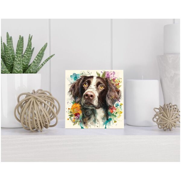 Tegel 15x15 cm Small Munsterlander