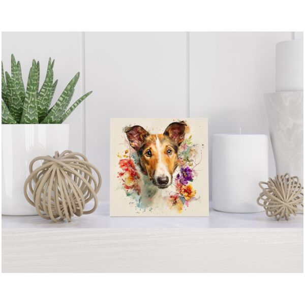 Tegel 15x15 cm Smooth Collie