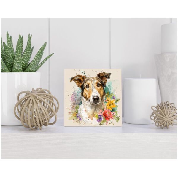 Tegel 15x15 cm Smooth Collie