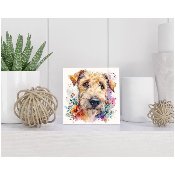 Tegel 15x15 cm Soft Coated Wheaten Terrier