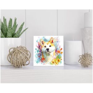 Tegel 15x15 cm Amerikaanse Akita