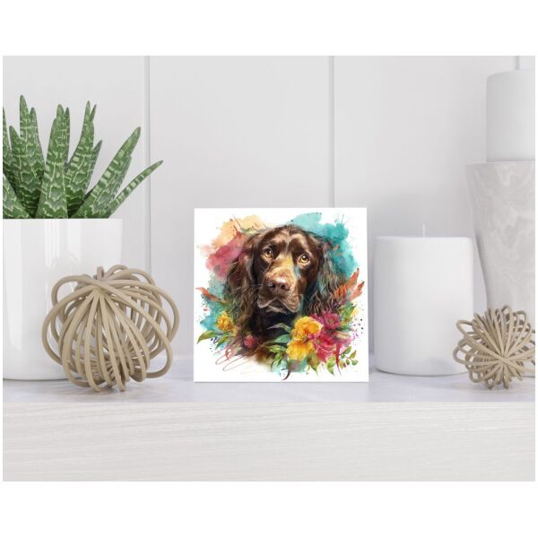 Tegel 15x15 cm Sussex Spaniel