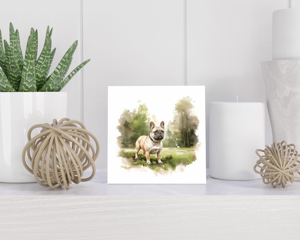 Tegel 15x15 cm Franse Bulldog