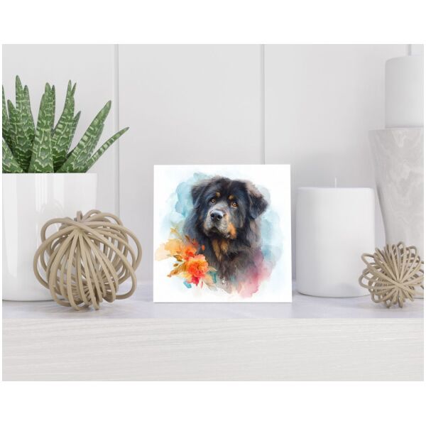 Tegel 15x15 cm Tibetan Mastiff