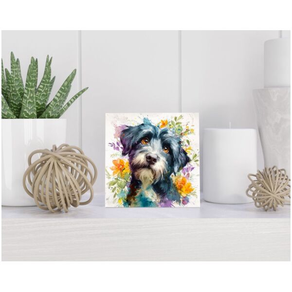 Tegel 15x15 cm Tibetan Terrier