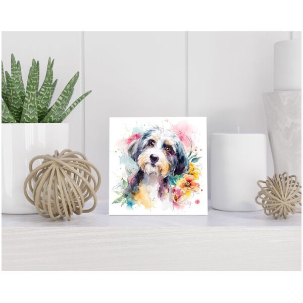 Tegel 15x15 cm Tibetan Terrier