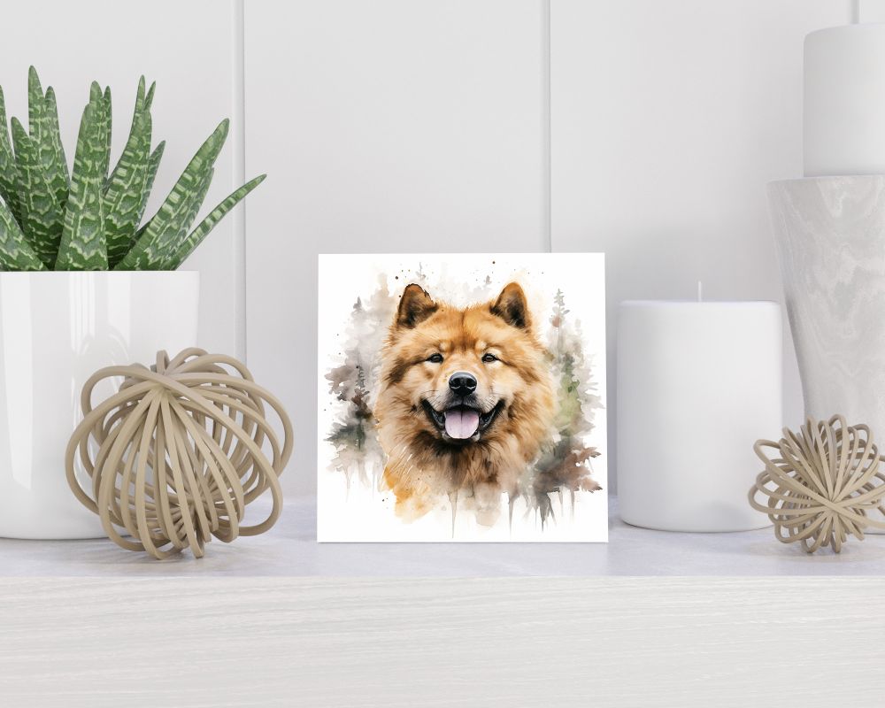 Tegel 15x15 cm Chow Chow