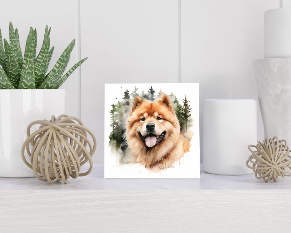 Tegel 15x15 cm Chow Chow