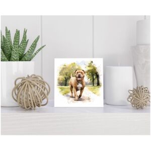 Tegel 15x15 cm American Staffordshire Terriër