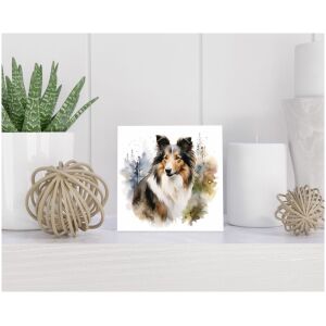 Tegel 15x15 cm Schotse Collie