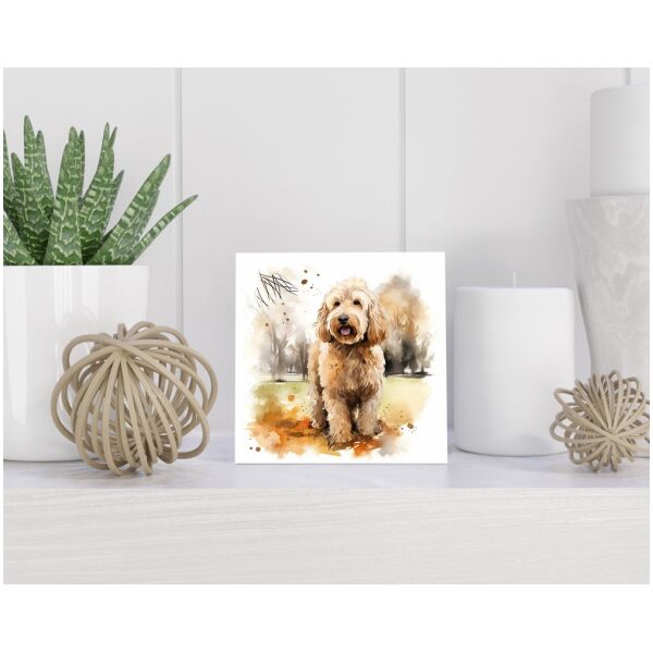 Tegel 15X15 Cm Met Goochelaar Cadeau Decoratie | Tegeltjes Met Tekst | Tegeltjes Met Spreuken | Collega | Oma | Opa | Pensioen | Mama | Papa | Vriend Tegel 15x15 cm Goochelaar