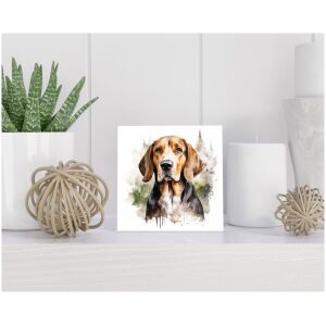 Tegel 15x15 cm Coonhound