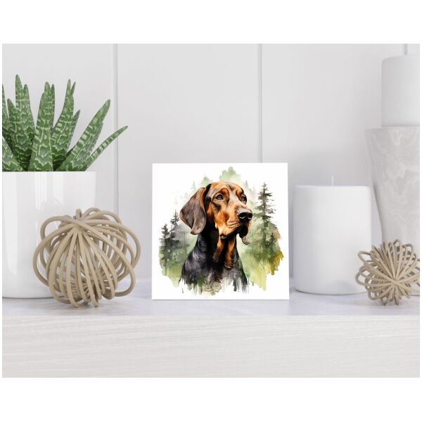 Tegel 15x15 cm Coonhound