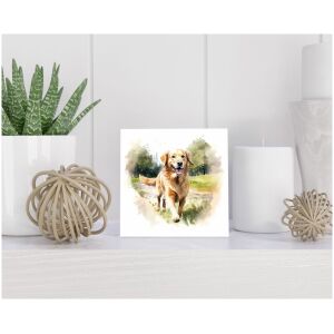 Tegel 15x15 cm Golden Retriever