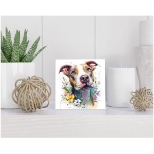 Tegel 15x15 cm American Staffordshire Terriër