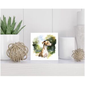 Tegel 15x15 cm Italiaanse Windhond