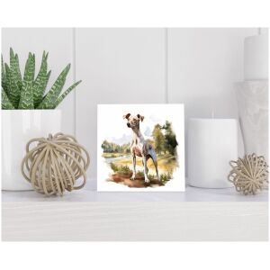 Tegel 15x15 cm Italiaanse Windhond