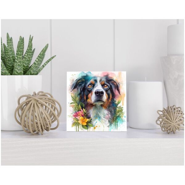 Tegel 15x15 cm Appenzeller Sennenhond