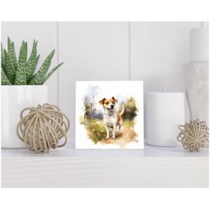 Tegel 15x15 cm Jack Russell Terriër