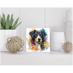 Tegel 15x15 cm Appenzeller Sennenhond