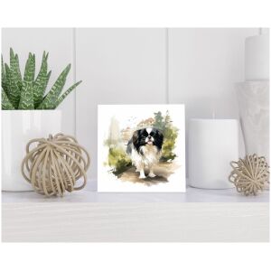 Tegel 15x15 cm Japanse Spaniël