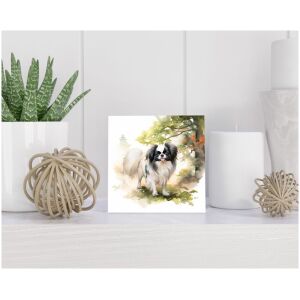 Tegel 15x15 cm Japanse Spaniël