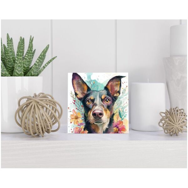 Tegel 15x15 cm Australische Herder