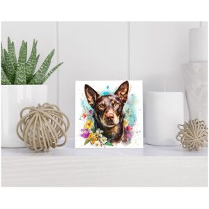 Tegel 15x15 cm Australische Kelpie