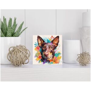 Tegel 15x15 cm Australische Kelpie