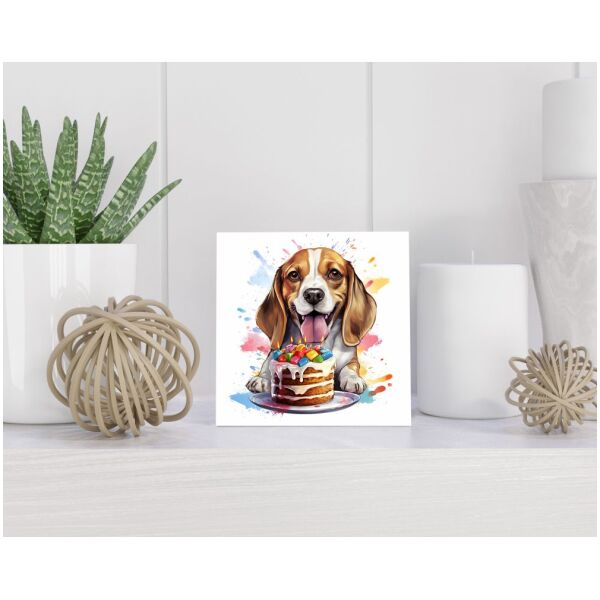 Tegel 15x15 cm Beagle