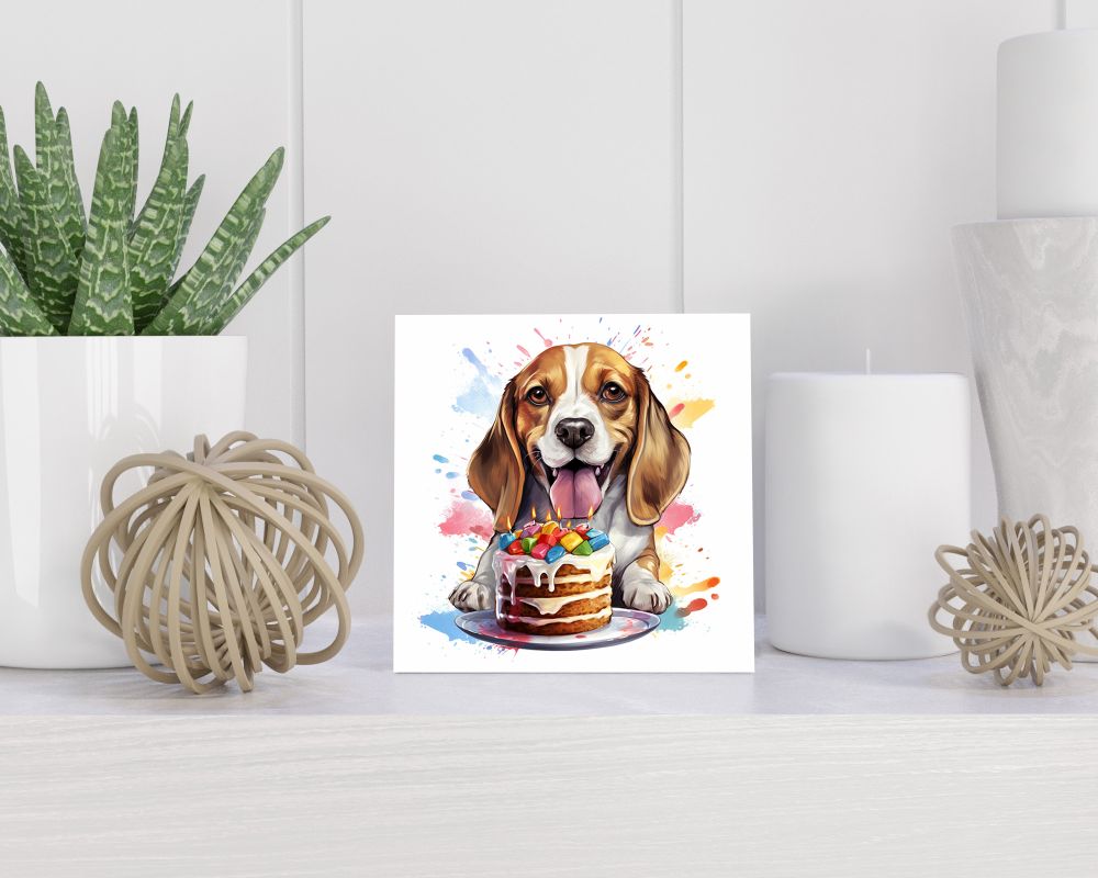 Tegel 15x15 cm Beagle