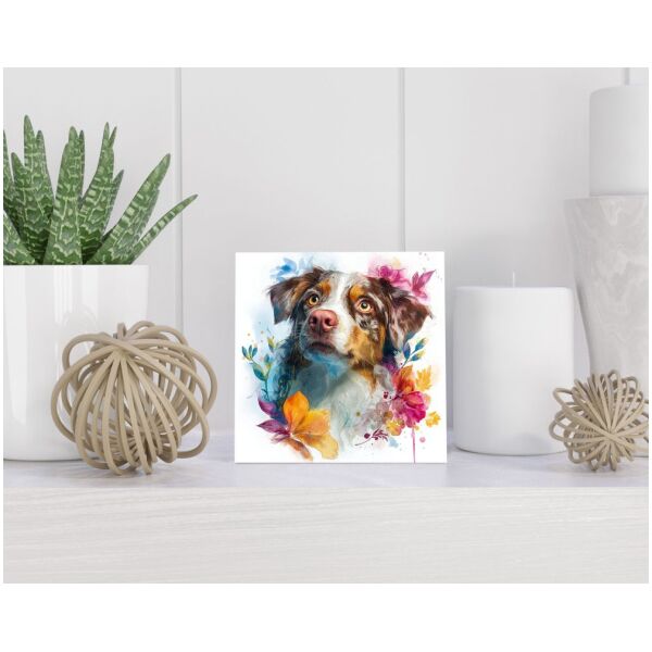 Tegel 15x15 cm Australische Stumpy Tail Cattle Dog