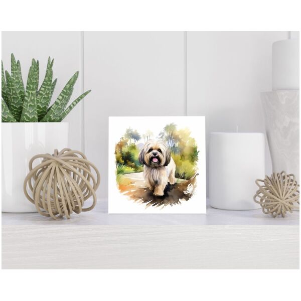 Tegel 15x15 cm Lhasa Apso