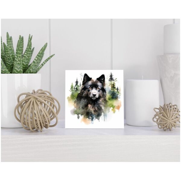 Tegel 15x15 cm Finse Lappenhond