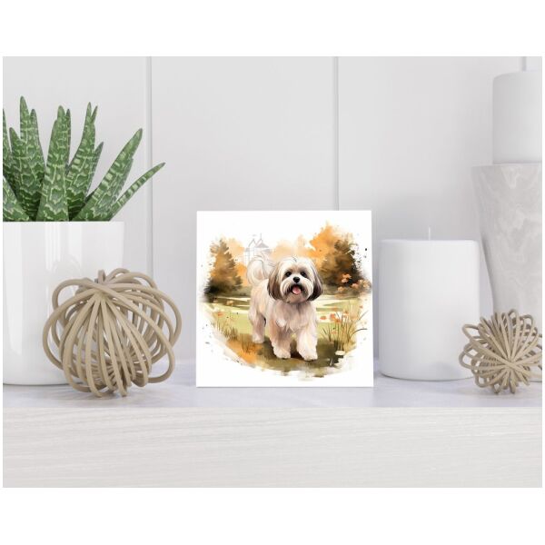 Tegel 15x15 cm Lhasa Apso