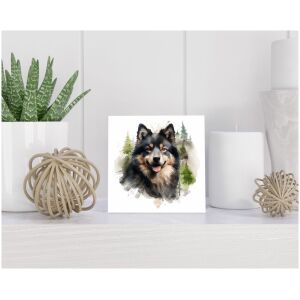 Tegel 15x15 cm Finse Lappenhond