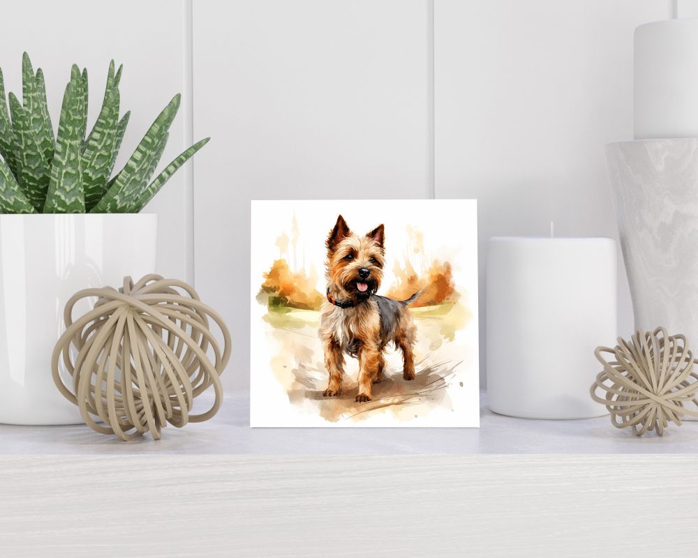 Tegel 15x15 cm Airedale Terrier