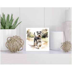 Tegel 15x15 cm Dwergkeeshond