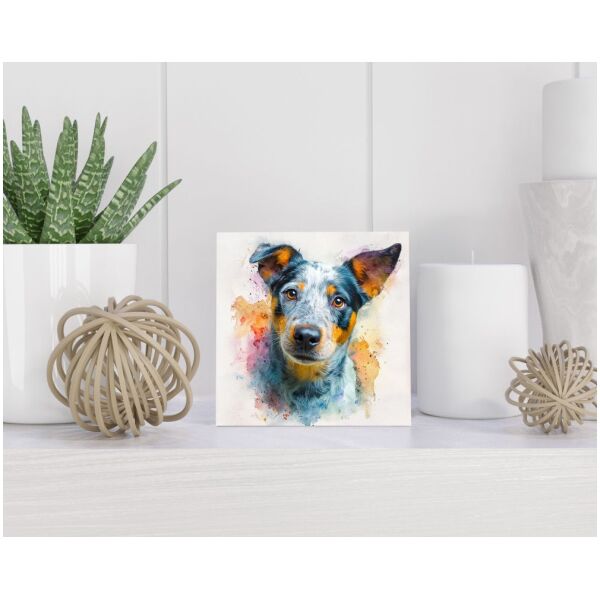 Tegel 15X15 Cm Met Oostenrijkse Zwarte En Rosse Brak Cadeau Decoratie | Tegeltjes Met Tekst | Tegeltjes Met Spreuken | Collega | Oma | Opa | Pensioen | Mama | Papa | Vriend Tegel 15x15 cm Oostenrijkse Zwarte en Rosse Brak