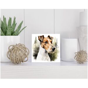 Tegel 15x15 cm Fox Terrier