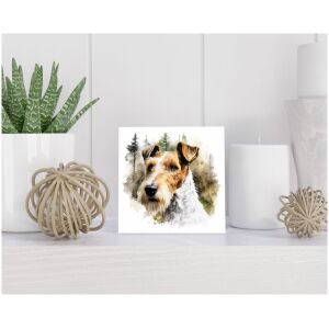 Tegel 15x15 cm Fox Terrier