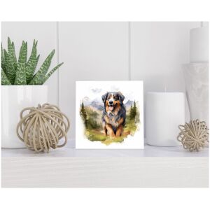 Tegel 15x15 cm Mountain Dog enjoying a leisurely walk dfe-b-c-ab-fddfd