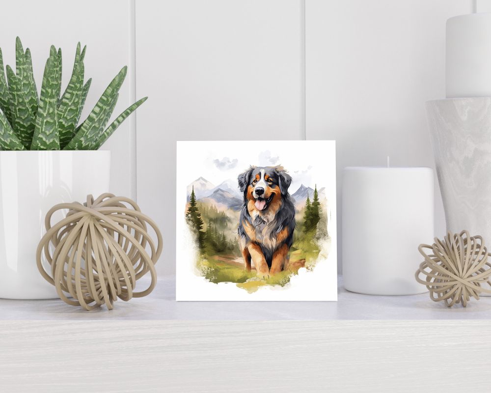 Tegel 15X15 Cm Met Mountain Dog Enjoying A Leisurely Walk Dfe-B-C-Ab-Fddfd Cadeau Decoratie | Tegeltjes Met Tekst | Tegeltjes Met Spreuken | Collega | Oma | Opa | Pensioen | Mama | Papa | Vriend Tegel 15x15 cm Mountain Dog enjoying a leisurely walk dfe-b-c-ab-fddfd